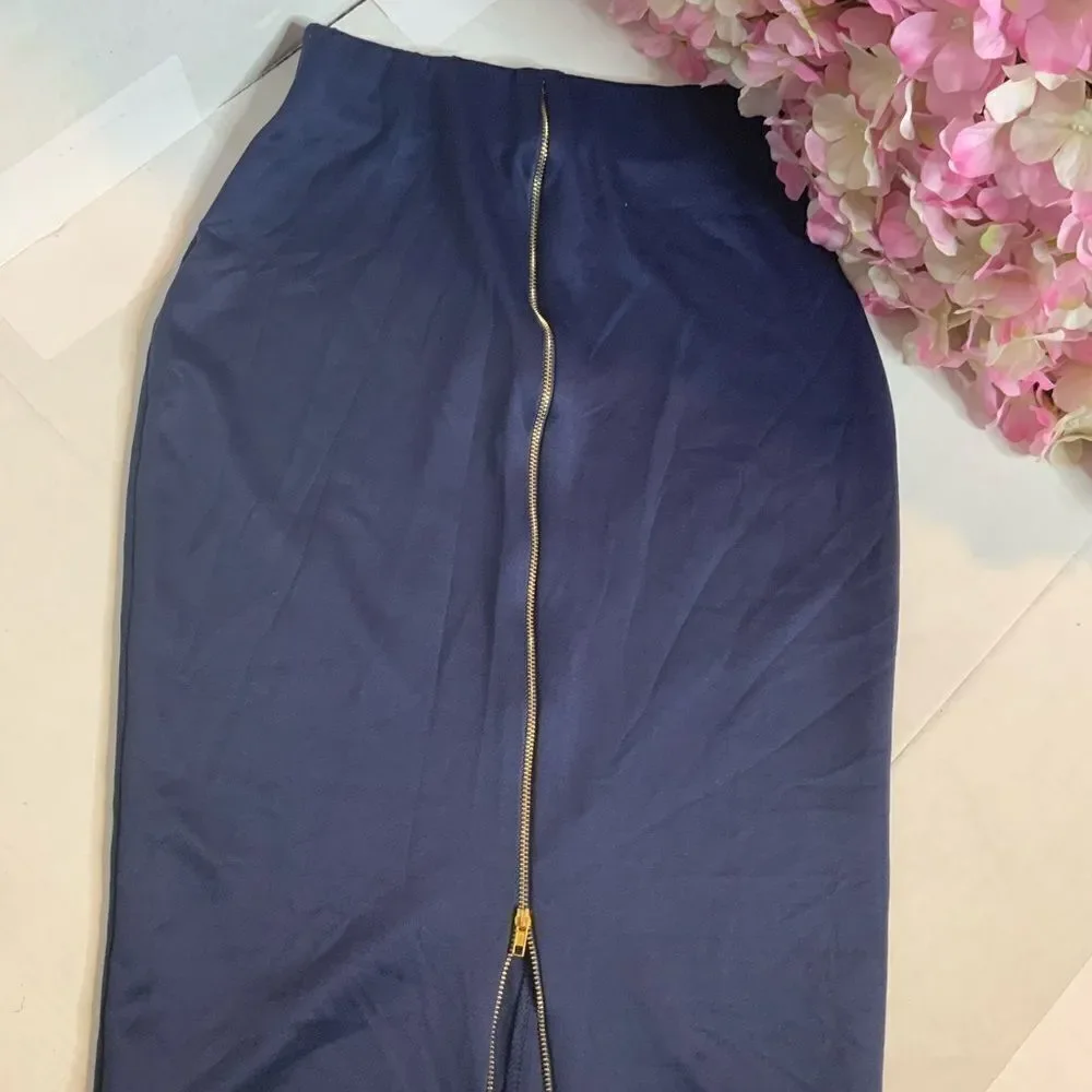 Front Zipper Pencil Skirt!